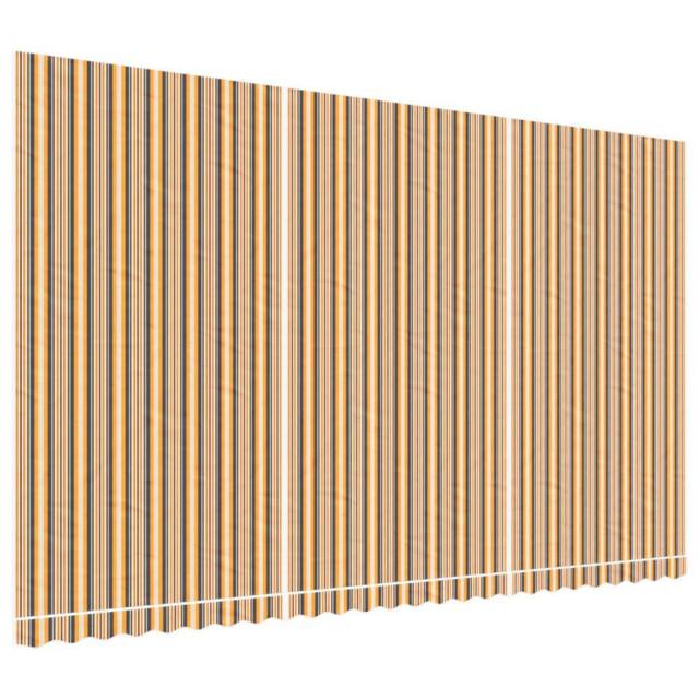 Berkfield Home Replacement Fabric for Awning Multicolour Stripe 6x3.5 m - image 1