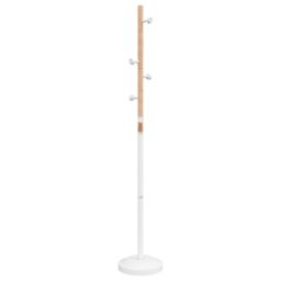 Berkfield Home Coat Stand White 177 cm Powder-coated Iron - thumbnail 5