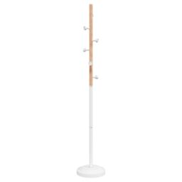 Berkfield Home Coat Stand White 177 cm Powder-coated Iron - thumbnail 6
