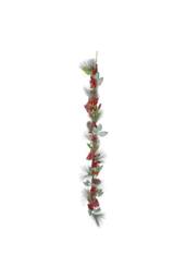 KDMD Luxury Garland with BerriesBows & Cones 180cm in Green - thumbnail 2