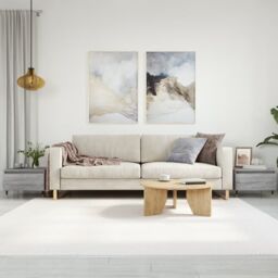Berkfield Home Coffee Tables 2 pcs Grey Sonoma 50x46x35 cm Engineered Wood - Size: 50 x 46 x 35 cm
