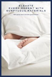 Snuggledown Retreat Hungarian Goose Down 13.5 Tog Winter Duvet With 2 Pillows in White - Size: King - thumbnail 3