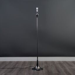 ValueLights Faulkner Silver Floor Lamp Base - thumbnail 2