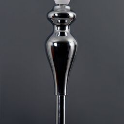 ValueLights Faulkner Silver Floor Lamp Base - thumbnail 3