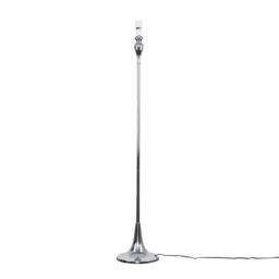 ValueLights Faulkner Silver Floor Lamp Base