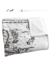 Lord of the Rings The Blanket, 152x127 cm White Middle Earth Map Silky Touch Super Soft Throw Blanket - thumbnail 3