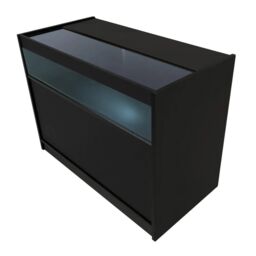 Monstershop LED Retail Shop Counter B1200 - Black - thumbnail 8