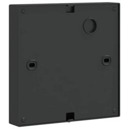 Berkfield Home Outdoor LED Wall Light Black Die-cast Aluminium - thumbnail 6