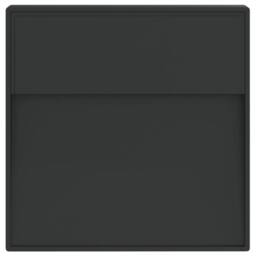 Berkfield Home Outdoor LED Wall Light Black Die-cast Aluminium - thumbnail 4