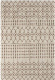 THE RUGS Soft Moroccan Diamond Shaggy Rugs & Runners Ivory Beige Living Room - Size: 60 cm x 110 cm - thumbnail 2