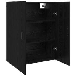 Berkfield Home Hanging cabinet Black oak 69.5 x 34 x 90 cm Engineered wood - thumbnail 5