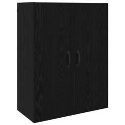 Berkfield Home Hanging cabinet Black oak 69.5 x 34 x 90 cm Engineered wood - thumbnail 3
