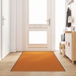 Berkfield Home Washable Doormat in Orange - 120x400 cm - Size: Medium - thumbnail 1