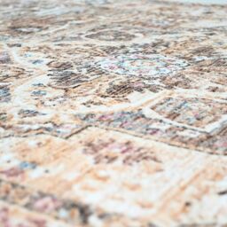 The Rug Shop UK Abstract Traditional Beige Machine Made Easy to clean Area Rug - Size: 200 cm x 290 cm - thumbnail 5