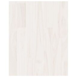 Berkfield Home TV Cabinet White 70x33x42 cm Solid Pinewood - Size: 70 x 33 x 42 cm - thumbnail 6
