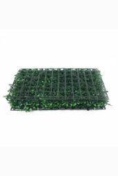 H&O Direct 6Pcs Decorative Artificial Boxwood Panels for Indoor Outdoor in Green - thumbnail 5