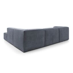 Abakus Direct Doris Large Reversible Corner Sofa with High-Density Foam Available in 6 Colours in Dark Grey - thumbnail 5