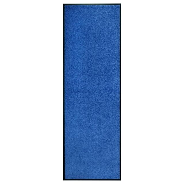 Berkfield Home Doormat Washable Blue 60x180 cm - image 1