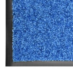 Berkfield Home Doormat Washable Blue 60x180 cm - thumbnail 5