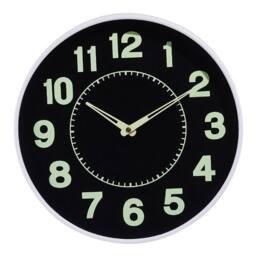 "KORVIXA White 12"" Round Luminous Wall Clock - Size: 100 cm" - thumbnail 2