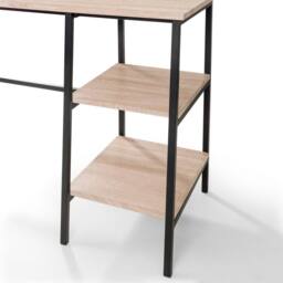 Cheshire Signature Camden Desk in Black & Sonoma Oak - thumbnail 6