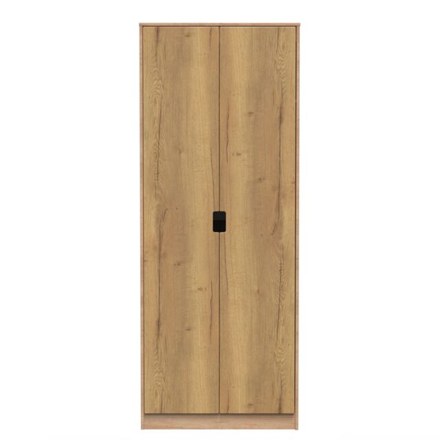 Ready Assembled 2 U Taiwan 2 Door Wardrobe (Ready Assembled) in Light Oak - image 1