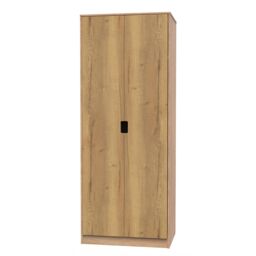 Ready Assembled 2 U Taiwan 2 Door Wardrobe (Ready Assembled) in Light Oak - thumbnail 3