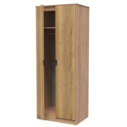Ready Assembled 2 U Taiwan 2 Door Wardrobe (Ready Assembled) in Light Oak - thumbnail 5