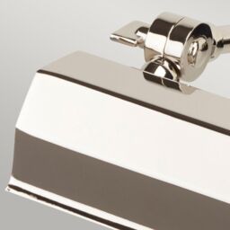 Netlighting Chawton 1 Light Small Picture Wall Light Polished Nickel E14 in Grey - thumbnail 2