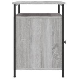 Berkfield Home Durable Bedside Cabinets 2 pcs Grey Sonoma 40x42x60 cm Engineered Wood - Size: 40 x 42 x 60 cm - thumbnail 8