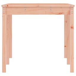 Berkfield Home Garden Table 159.5x82.5x76 cm Solid Wood Douglas in Light Tan - thumbnail 6