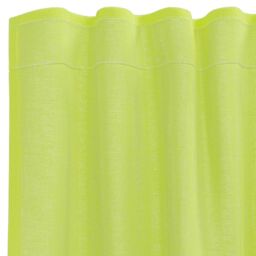 Berkfield Home Voile Curtains with Rod Pockets 2 pcs Apple Green - thumbnail 5