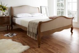 Time4sleep Amelia Oak High Foot End - Bed Frame in Light Oak - Size: King - thumbnail 2