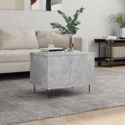 Berkfield Home Coffee Table Concrete Grey 60x44.5x45 cm Engineered Wood - thumbnail 2