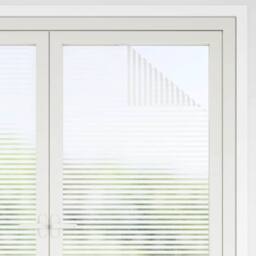 Berkfield Home Full Frosted Privacy Window Film Adhesive Stripes 0.9x50 m in White - thumbnail 4