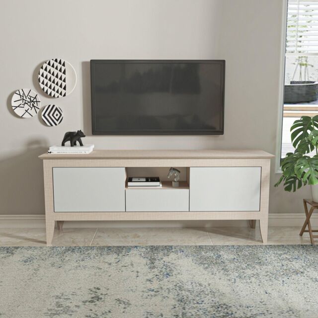 Decorotika Verde Tv Stand in Beige - image 1