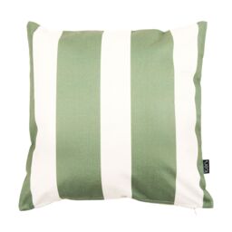 Striped Scatter Cushion Green 43x43cm - thumbnail 1