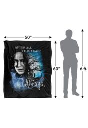 Warner Brothers Harry Potter Always Blanket 152 x 127 cm in White - thumbnail 5