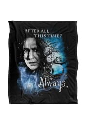 Warner Brothers Harry Potter Always Blanket 152 x 127 cm in White - thumbnail 1