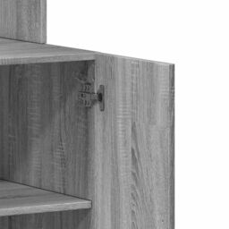 Berkfield Home Kitchen Cabinet Grey Sonoma 60x50x180 cm Engineered Wood - Size: 60 x 50 x 180 cm - thumbnail 9