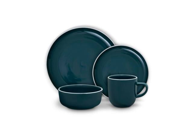 Barbary & Oak Nattura 16 Piece Dinner Set Agave in Teal - image 1