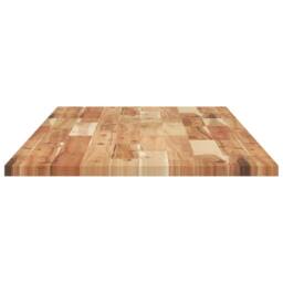 Berkfield Home Bathroom Vanity Top Oil Finished 120x50x2 cm Solid Wood Acacia in Brown - Size: 120 x 50 x 2 cm - thumbnail 5