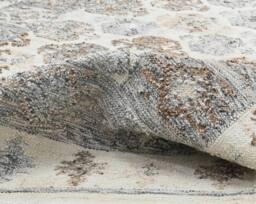 FurnitureboxUK Maren Grey Kilim Patterned Indoor / Outdoor Rug 120x170cm in Light Grey - Size: 170 cm x 120 cm - thumbnail 6