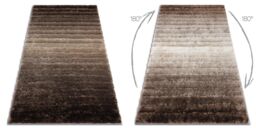 RugsX Flim Rug in Brown - Size: 120 cm x 160 cm - thumbnail 3
