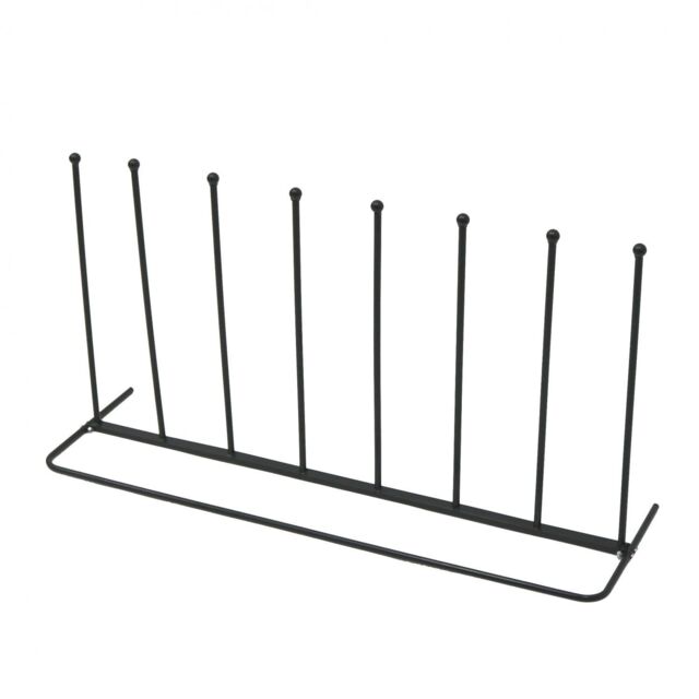 Oypla 4 Pair Wellington Boot Rack Stand in Black - image 1