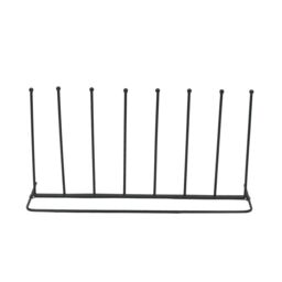 Oypla 4 Pair Wellington Boot Rack Stand in Black - thumbnail 3