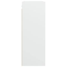 Berkfield Home Hanging Wall Cabinet White 69.5x32.5x90 cm - thumbnail 6