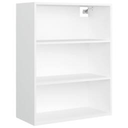 Berkfield Home Hanging Wall Cabinet White 69.5x32.5x90 cm - thumbnail 3