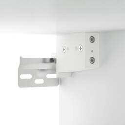Berkfield Home Hanging Wall Cabinet White 69.5x32.5x90 cm - thumbnail 7