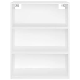 Berkfield Home Hanging Wall Cabinet White 69.5x32.5x90 cm - thumbnail 5
